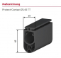 Preview: Marantec, Protect-Contact 25.45 Kontaktleistenprofil ohne Dichtlippe (TT), 123145, 186948