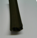 Normstahl Ersatzteil Dichtungsprofil K30/45 braun, für Seitensektionaltor SSD kleiner 07.1997, A370151