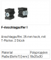 Preview: Marantec Protect-Contact 25.30 Anschlagpuffer-Set, 25 mm hoch, 156613, 156609