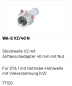 Preview: Marantec Steckwelle Vielverzahnung mit Anflanschadapter für Federwelle 40 mm mit Passfederprofil, 77120