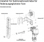 Preview: Marantec Achskettentrieb 660 mm, 140875, 1:1 Übersetzung