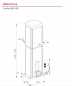 Preview: Marantec Säulenantrieb Comfort 861 Sonderlänge max. 2.073 mm, 116956