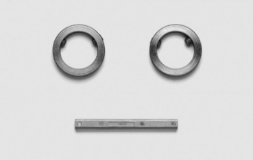 Marantec Stellringe für 35 mm Federwelle inkl. Passfeder für Vollwelle