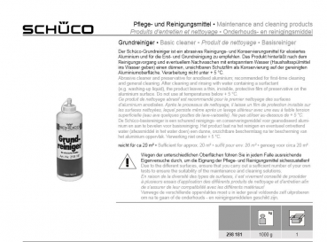 Schüco Pflegemittel für eloxierte Aluminium-Elemente/Eloxal Reiniger, 298010
