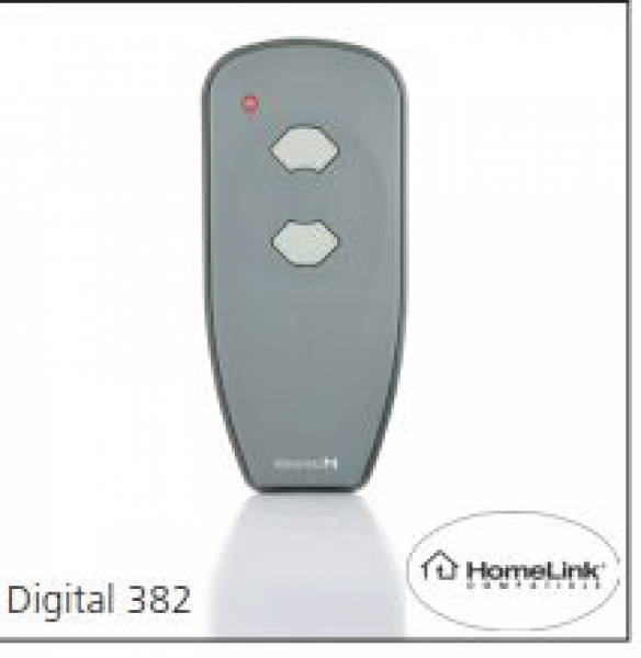 Marantec Digital 382-Handsender 2-Kanal uni-direktional-433 MHz Multi-Bit, 122421, 64176