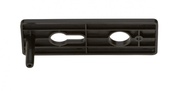 Hörmann Griffschild N80 / F80 / Schlupftür-Tor, schwarz, 1745000