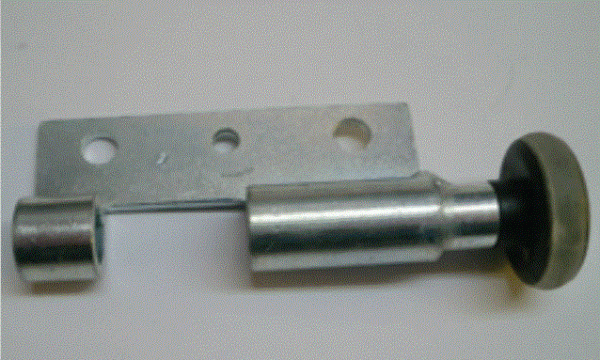 Normstahl Scharnierteil mit Rolle, für Seitensektionaltor SSD kleiner 07.1997, V100060