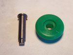 Hörmann grüne Laufrolle, mit Stahlbolzen, als Reparatursatz, 3000206, 3002101, 3002110, für Industrietore