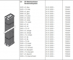 Hörmann DF-Mehrfachfeder 2638 × 8, grau ,Sicherheitssystem für Berry DF 95 / 98, 758482