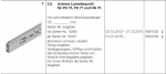 Hörmann unteres Lamellenprofil für PU 75 PU 77 und HG 75 Innen-Rolltor und Rollgitter RollMatic, 8991532