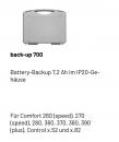 Marantec Battery back-up 700 | Akku Einheit mit integriertem Laderegler | 7,2 Ah, 87786