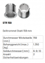 Marantec Seiltrommelsatz Innendurchmesser, Seildurchmesser 159 | 10 mm, 118519