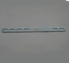 Normstahl Lochband 169 für 5-er Multi. Federpaket Abmessungen: 2x18x169 mm, für Schwingtore Prominent-Variant, H240500