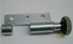 Normstahl Scharnierteil mit Rolle, für Seitensektionaltor SSD kleiner 07.1997, V100060