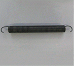 Normstahl  Zugfeder 455 x 42 x 4,8 mm für Schwingtor Länge mit Haken, für Schwingtore Prominent-Variant, H400010