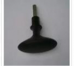 Normstahl Handschmeichlergriff schwarz SWT ISO. Innenquerstück 30x30, für Schwingtore SWT ab 2013 mit Deckenlaufschienen, 14191